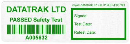 PASSED-Safety Test    Barcode